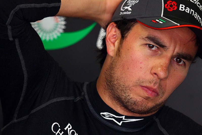 Perez multato di 1000 euro per velocità in pit lane