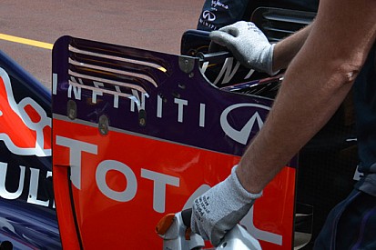 Red Bull: scelta la paratia laterale con quattro feritoie