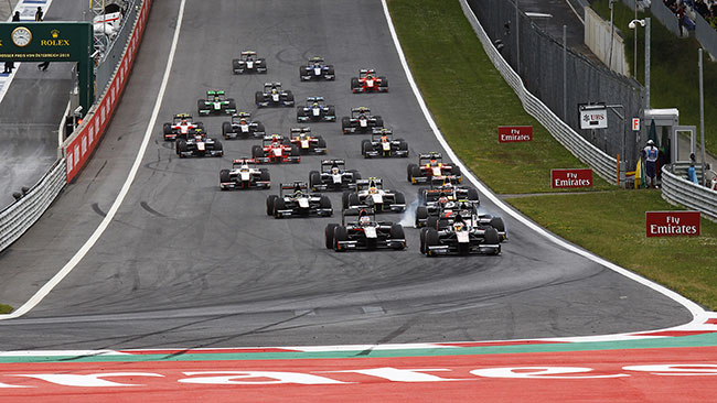 F.2: la GP2 si propone formalmente come promoter