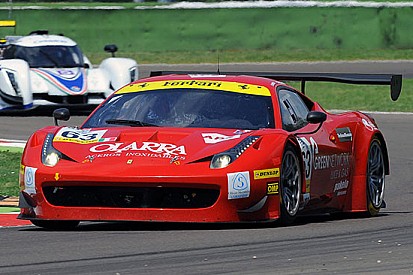 Giorgio Roda pronto a scendere in pista a Zeltweg