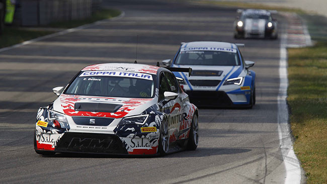 Necchi e Bettera in pole position a Monza