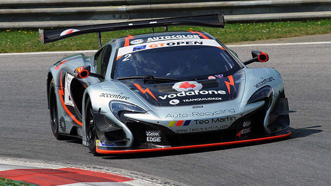 Miguel Ramos porta la McLaren in pole a Zeltweg