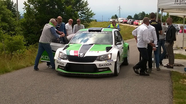 Shakedown da brivido con Scandola e la Fabia R5!