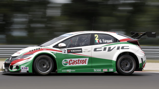 Francia, Test: Tarquini porta davanti la Honda