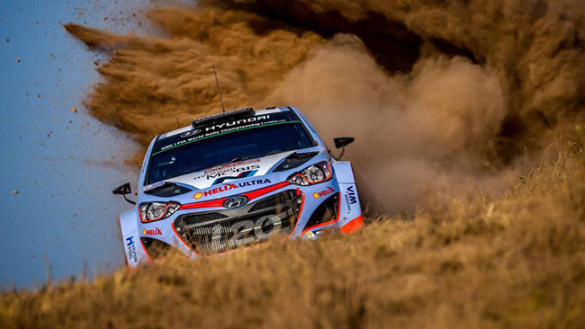 WRC, Sardegna, PS4: ancora Hyundai con Paddon