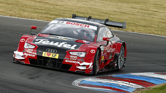 Poker Audi nelle Qualifiche 1 del Lausitzring