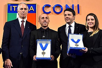 Il CONI premia Agostini, Cairoli e la Fontanesi
