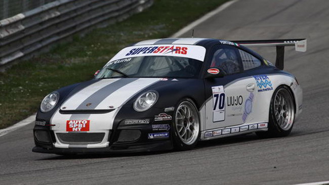 Sebastien Fortuna al Motor Show nella GT Cup