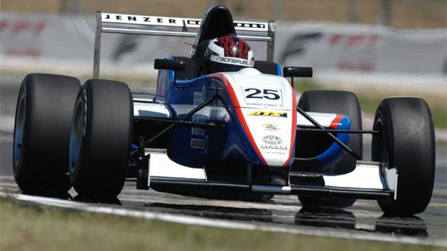 Patrick Niederhauser al top nelle libere di Vallelunga