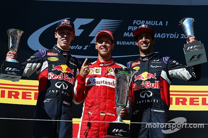 Vettel s'impose au terme d'une course folle et égale Senna