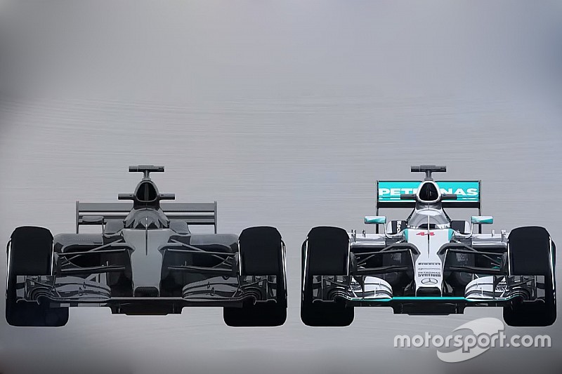 Vidéo - Ce à quoi devraient ressembler les F1 en 2017