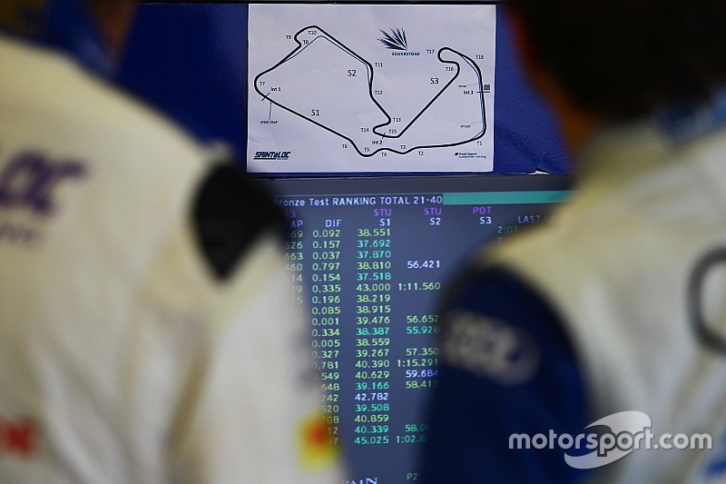 A Silverstone le frenate sono poco impegnative