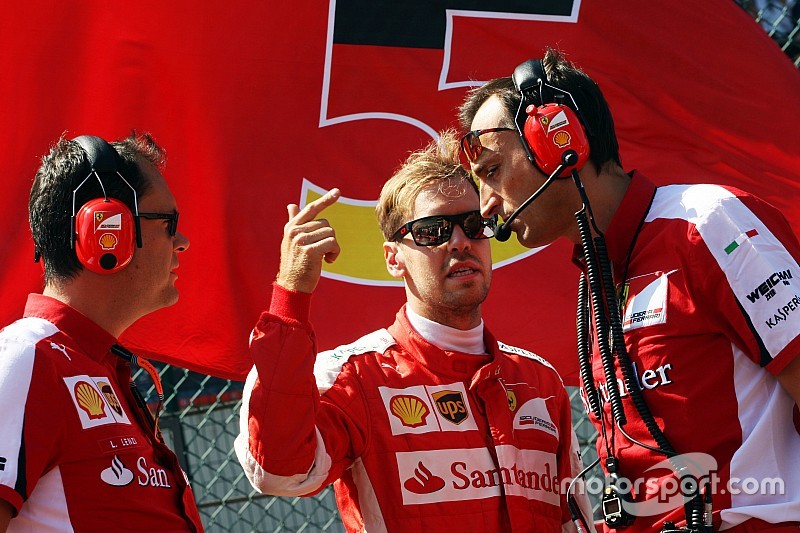 Vettel rompt le silence après sa colère de Spa