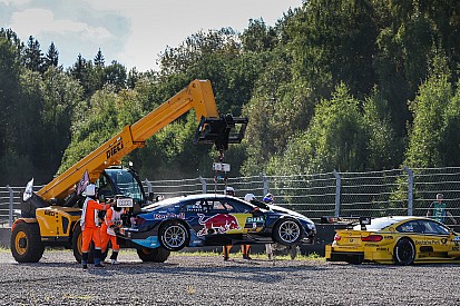“You idiot”: Glock rails at Ekstrom after race incident