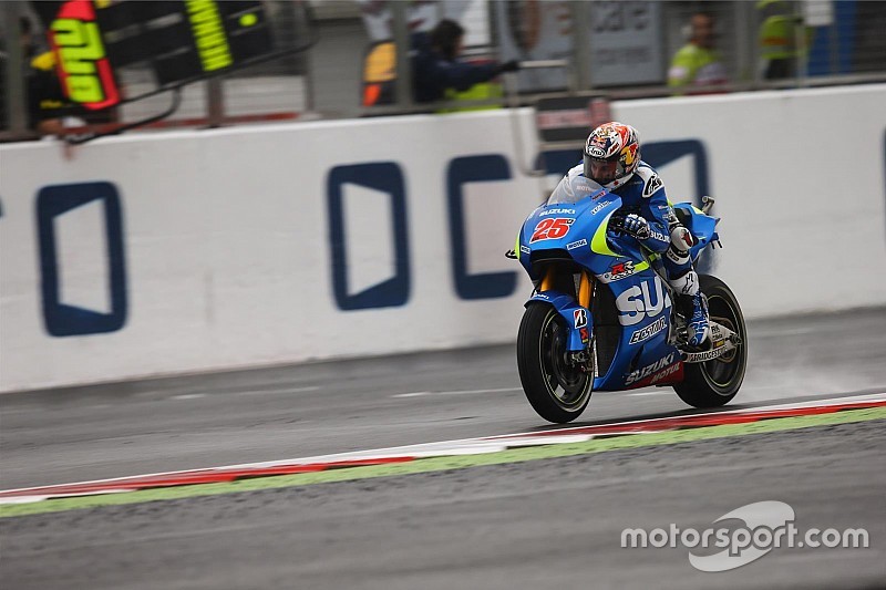 La pioggia di Silverstone non ha spaventato la Suzuki