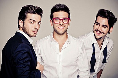 "Il Volo" a Monza per cantare l'Inno Italiano