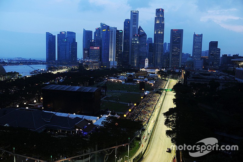 Los jefes del GP de Singapur monitorean la situación de contaminación