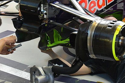Red Bull: prove aerodinamiche sul nuovo badge board