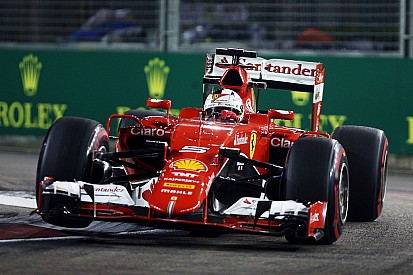 Vettel al frente en la 3° práctica; Mercedes fuera de ritmo
