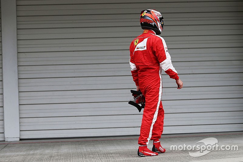 Räikkönen se siente decepcionado por el resultado