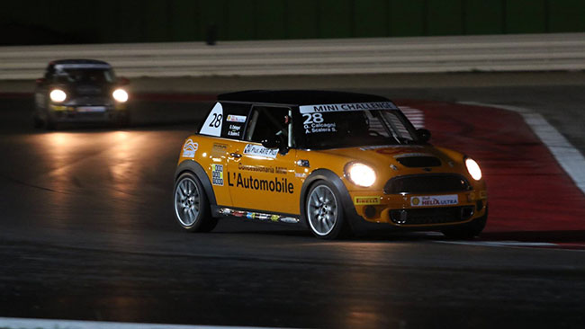 Mini Challenge: Calcagni vince la notturna di Misano