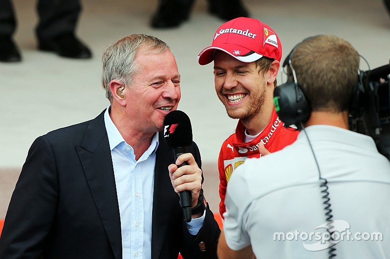 Martin Brundle se 'aviva' y gana una entrevista