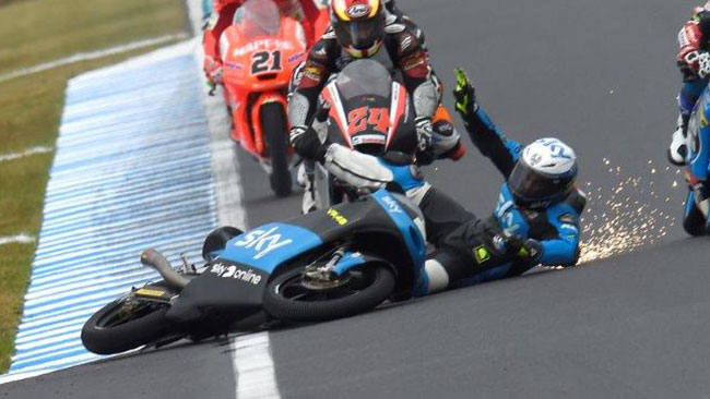 Motegi da dimenticare per lo Sky Racing Team VR46