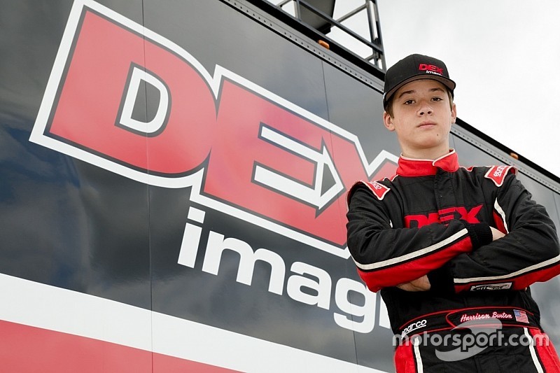 Harrison, hijo de Jeff Burton, debutará en NASCAR a los 15 años