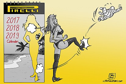 El humor de Cirebox: ¡Pirelli adiós Michelin!