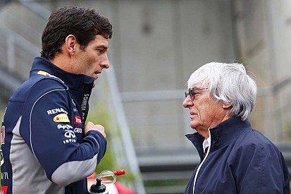Webber - "Les pilotes ont beaucoup de respect pour Ecclestone"