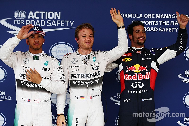 GP USA: Wieder Regenabbruch, aber Nico Rosberg auf der Pole