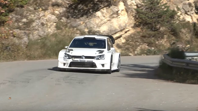 Test su asfalto in Francia per la Polo R 2017