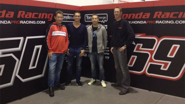 Primo approccio di Hayden con la Honda CBR1000