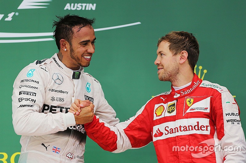 Vettel ontkent: Ferrarimotor niet zo goed als de Mercedes