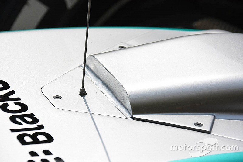 Mercedes: lo sfogo dell'S-duct per ora è stato chiuso