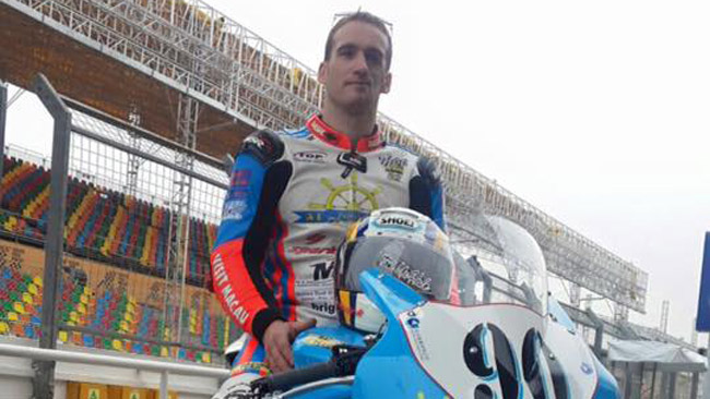 Brutto incidente per Tom McHale a Macao