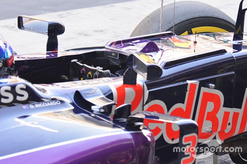 Red Bull: test di visibilità con le nervature sulla scocca