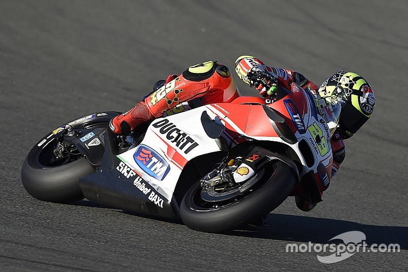 Iannone has “really good feeling” with Michelin tyres