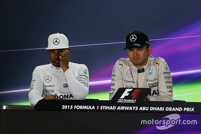 Wolf amenaza con vigilar a Hamilton y a Rosberg