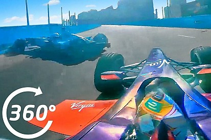 Video: Así fue el accidente de Nelsinho con la cámara 360°