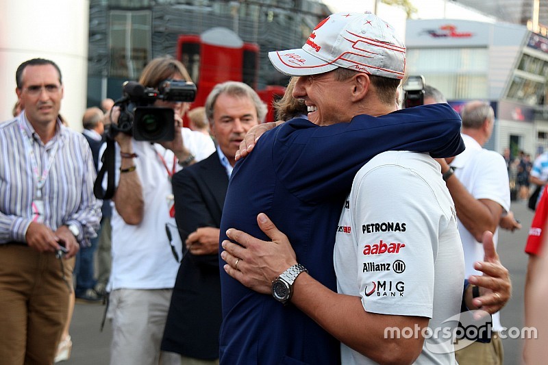 Triste, Montezemolo acredita em recuperação de Schumacher
