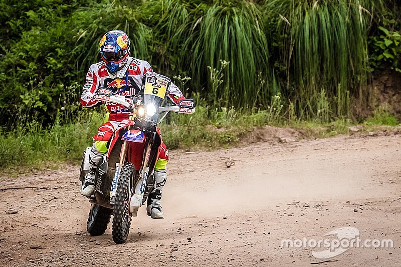 Dakar motoren: Barreda slaat terug en herovert leiding