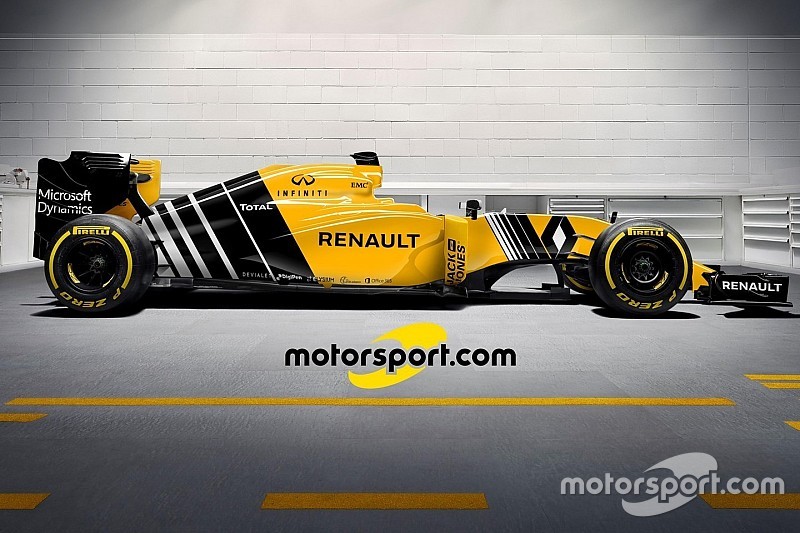 So könnte das finale Formel-1-Design für den Renault RS16 aussehen