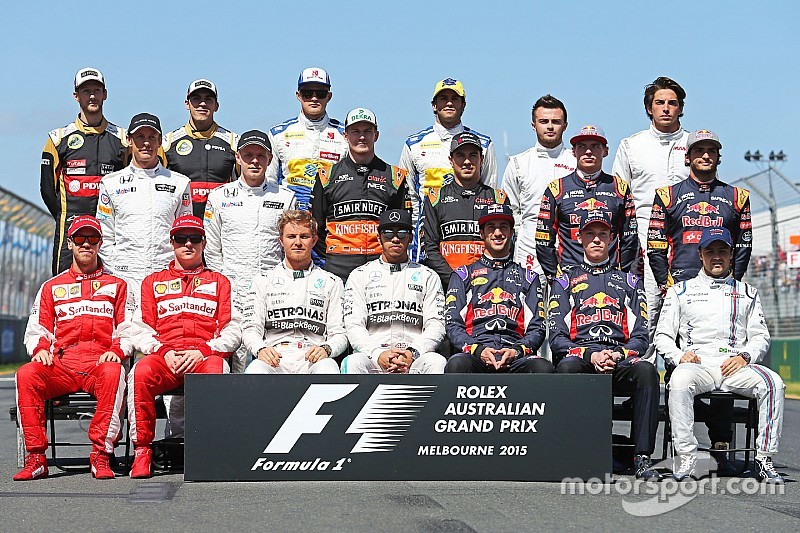 Fotostrecke: Formel-1-Familienfotos gestern und heute