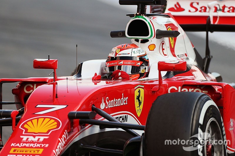 Raikkonen snel in de ochtend, lange run voor Verstappen