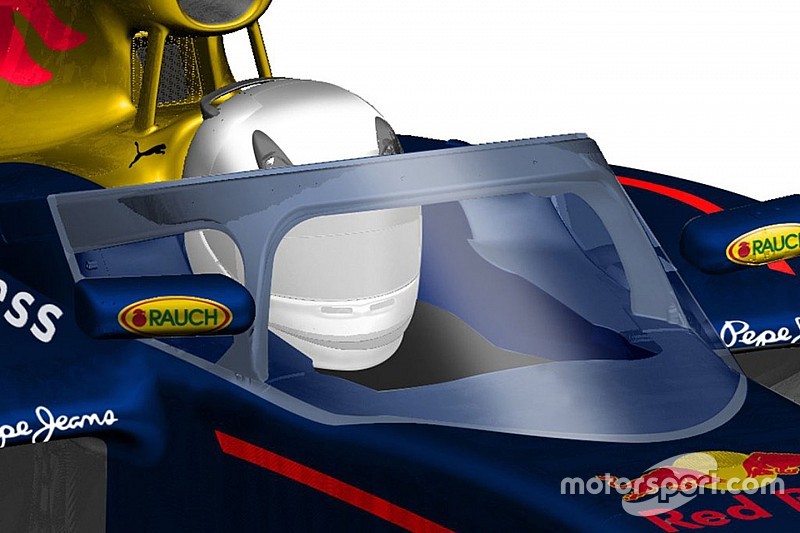 Red Bull revela su diseño de cockpit de F1