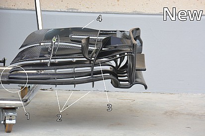 Технический брифинг: переднее крыло McLaren MP4-31
