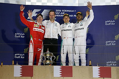 Nico Rosberg nach Sieg in Bahrain: „Fünf Siege, drei Siege, das macht keinen Unterschied.“