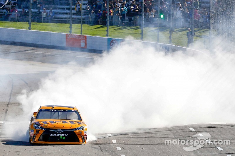 Cuarto triunfo consecutivo de Kyle Busch