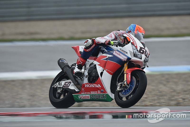 Van der Mark na crash: